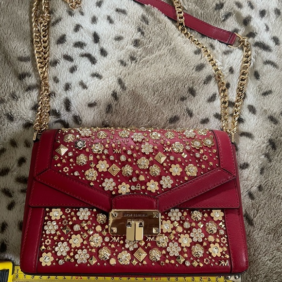 NWOT MICHAEL KORS LIMITED EDITION diamond studded purse - Picture 1 of 7